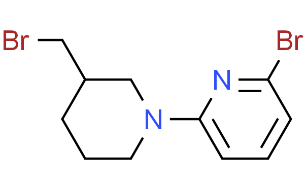 6'-溴-3-溴甲基-3,4,5,6-四氢-2H-[1,2']联吡啶,1g