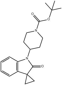 1-Piperidinecarboxylic acid, 4-(2'-oxospiro[cyclopropane-1,3'-[3H]indol]-1'(2'H)