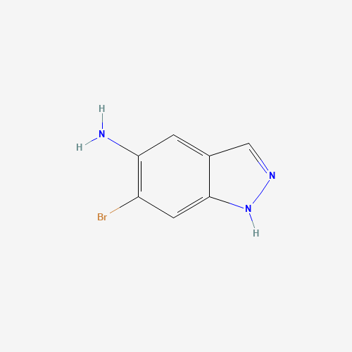 6-溴-1H-吲唑-5-胺、1360928-41-1 CAS查询、6-溴-1H-吲唑-5-胺物化性质