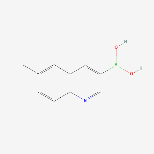 (6-甲基喹啉-3-基)硼酸