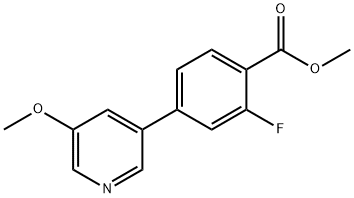 Methyl 2-fluoro-4-(5-Methoxypyridin-3-yl)benzoate,1g