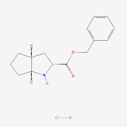 (R,R,R)-2-Azabicyclo[3.3.0]octane-3-carboxylic Acid Benzyl Ester Hydrochloride Salt