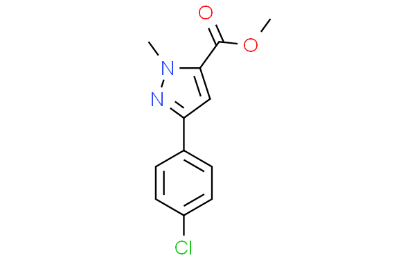 methyl 3-(4-chlorophenyl)-1-methyl-1H-pyrazole-5-carboxylate,1g