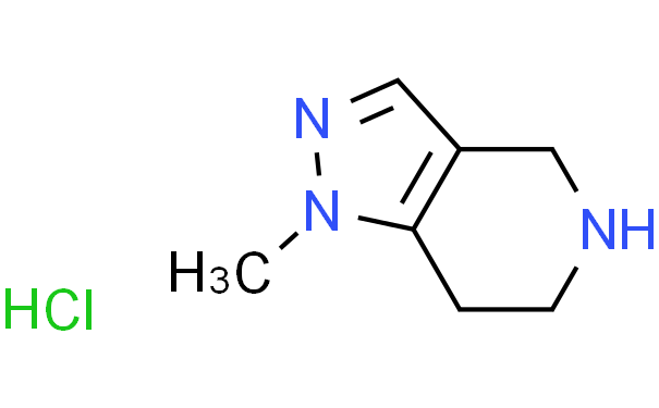 1-甲基-4,5,6,7-四氢-1H-吡唑并[4,3-C]吡啶盐酸盐,250mg