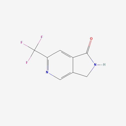 6-(三氟甲基)-2,3-二氢-1H-吡咯并[3,4-c]吡啶-1-酮