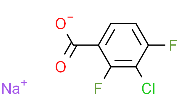 SodiuM 3-chloro-2,4-difluorobenzoate,1g