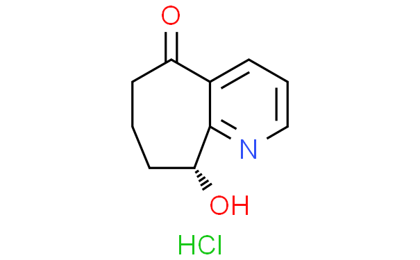 (R)-9-羟基-6,7,8,9-四氢-5H-环庚[B]吡啶-5-酮盐酸盐,100mg