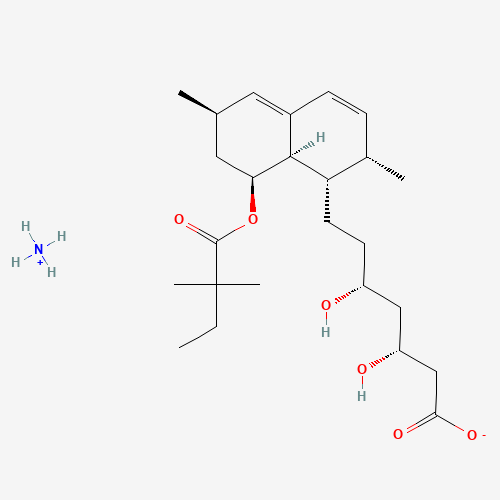 (3R,5R)-7-[(1S,2S,6R,8S,8aR)-8-(2,2-二甲基丁酰氧基)-1,2,6,7,8,8a-六氢-2,6-二甲基-1-萘基]-3,5-二羟基庚酸铵、139893-43-9 CA