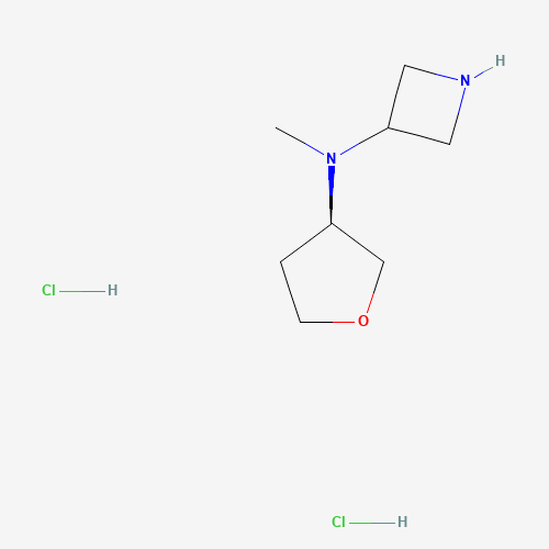 N-甲基-N-[(3R)-氧杂环戊-3-基]氮杂环丁烷-3-胺二盐酸盐