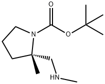 (2S)-1-Boc-2-methyl-2-(methylaminomethyl)-pyrrolidine,1g