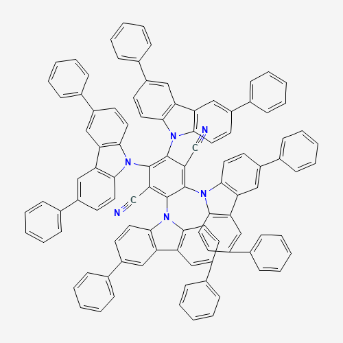 2,3,5,6-四(3,6-二苯基-9-咔唑基)-对苯二腈|2,3,5,6-Tetrakis(3,6-Diphenyl-9H-Carbazol-9-Yl)Terephthalonitrile|1416