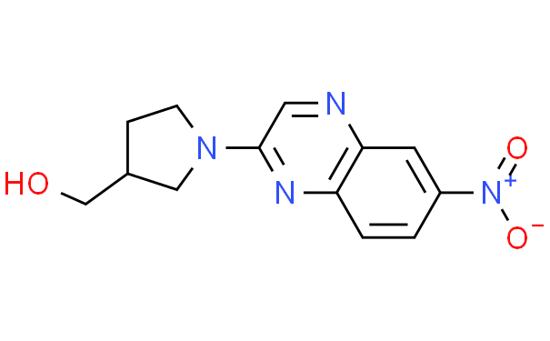 [1-(6-硝基喹喔啉-2-基)-吡咯烷-3-基]-甲醇,1g