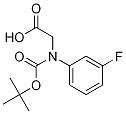 2-[(叔丁氧羰基)氨基]-2-(3-氟苯基)乙酸,1g