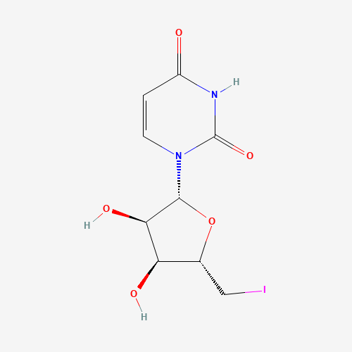 1 - ((2R,3R,4S,5S)-3,4-二羟基-5-(碘甲基)四氢呋喃-2-基)嘧啶-2,4(、14259-58-6 CAS查询、1 - ((2R,3R,4S,5S)-3,4-二羟基-5-(碘甲