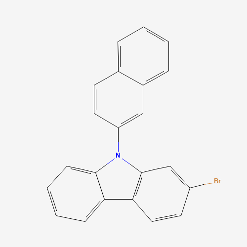 2-溴-9-(2-萘基)-9<I>H</I>-咔唑、1427316-53-7 CAS查询、2-溴-9-(2-萘基)-9<I>H</I>-咔唑物化性质