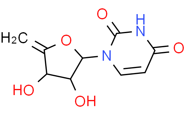 1 - ((2R,3R,4S)-3,4-二羟基-5-亚甲基四氢呋喃-2-基)嘧啶-2,4(1H,3H、14365-63-0 CAS查询、1 - ((2R,3R,4S)-3,4-二羟基-5-亚甲基四氢呋