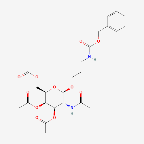 2-乙酰氨基-3,4,6-三-O-乙酰基-1-O-(N-Cbz-6-氨基丙醇)-2-脱氧-β-D-吡喃半乳糖