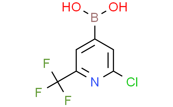 6-三氟甲基-2-氯吡啶-4-硼酸,5mg