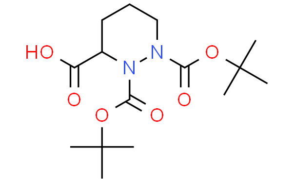 (R)-1,2-双(叔丁氧羰基)六氢哒嗪-3-羧酸、146232-51-1 CAS查询、(R)-1,2-双(叔丁氧羰基)六氢哒嗪-3-羧酸物化性质