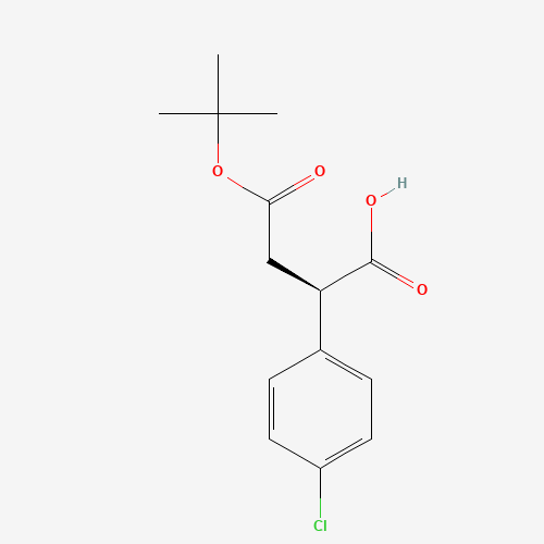 (R)-4-(叔丁氧基)-2-(4-氯苯基)-4-氧代丁酸