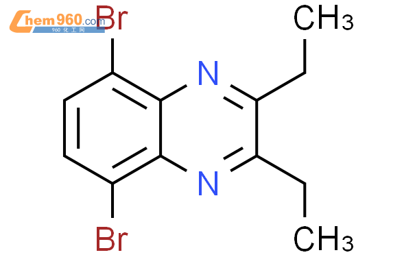 5,8-二溴-2,3-二乙基喹喔啉、148231-14-5 CAS查询、5,8-二溴-2,3-二乙基喹喔啉物化性质
