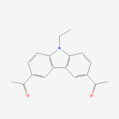 3,6-二乙酰基-9-乙基咔唑、1483-97-2 CAS查询、3,6-二乙酰基-9-乙基咔唑物化性质