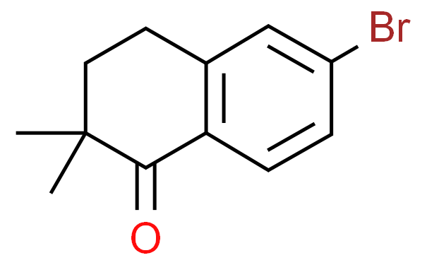 6-溴-2,2-二甲基-3,4-二氢萘-1(2H)-酮、149455-88-9 CAS查询、6-溴-2,2-二甲基-3,4-二氢萘-1(2H)-酮物化性质