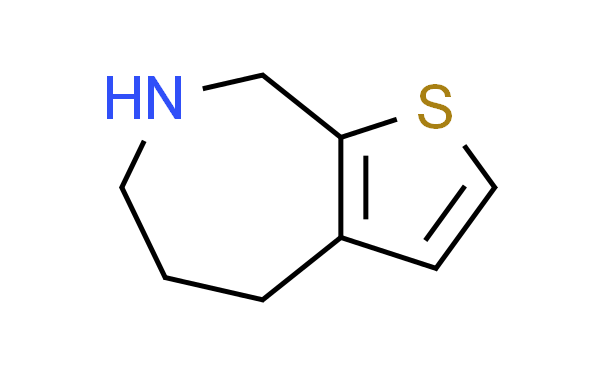 5,6,7,8 - 四氢-4H-噻吩并[2,3-C〕吖庚因、153024-86-3 CAS查询、5,6,7,8 - 四氢-4H-噻吩并[2,3-C〕吖庚因物化性质