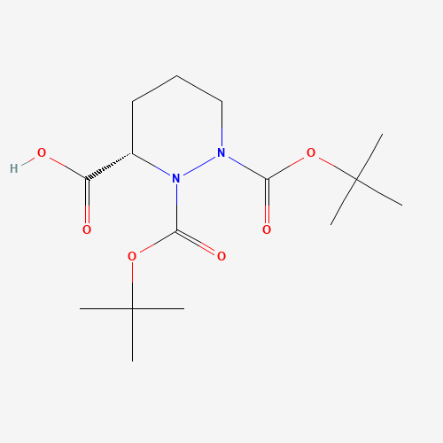 (S)-1,2-双(叔丁氧基羰基)六氢哒嗪-3-羧酸、156699-39-7 CAS查询、(S)-1,2-双(叔丁氧基羰基)六氢哒嗪-3-羧酸物化性质