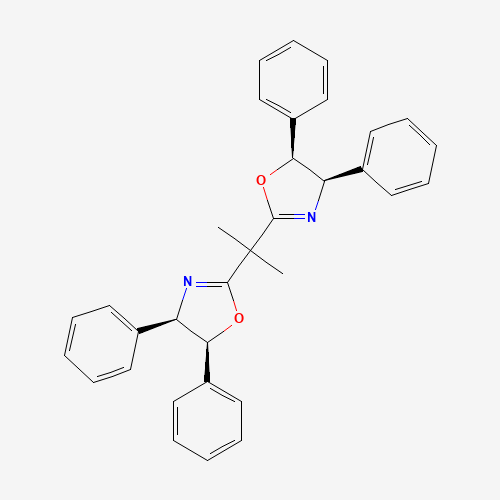 2,2-双[2-(4R,5S二苯基-1,3-噁唑啉基)]丙烷、157904-67-1 CAS查询、2,2-双[2-(4R,5S二苯基-1,3-噁唑啉基)]丙烷物化性质