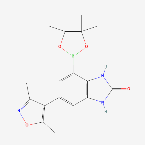 1629614-14-7; 6-(3,5-Dimethylisoxazol-4-yl)-4-(4,4,5,5-tetramethyl-1,3,2-dioxaborolan-2-yl)-1,3-dihy