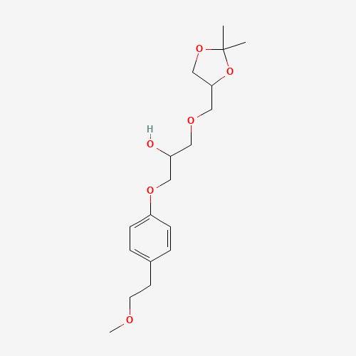 1-[(2,2-DiMethyl-1,3-dioxolan-4-yl)Methoxy]-3-[4-(2-Methoxyethyl)phenoxy]-2-propanol、163685-40-3 CAS