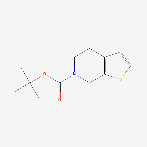 叔-丁基 4,5-二氢噻吩并[2,3-C]吡啶-6(7H)-羧酸酯、165947-52-4 CAS查询、叔-丁基 4,5-二氢噻吩并[2,3-C]吡啶-6(7H)-羧酸酯物化性质