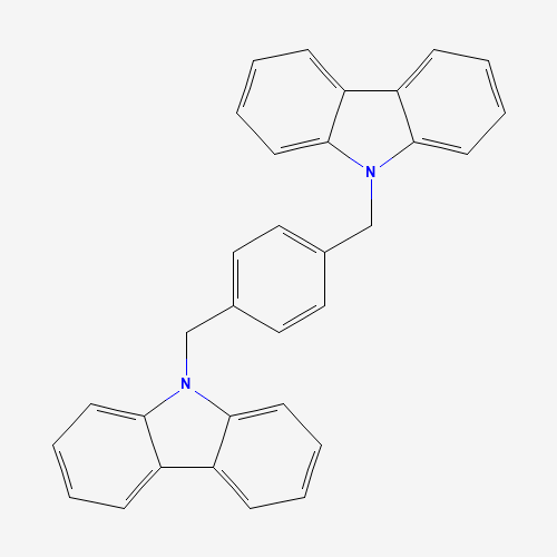 9,9||-||-[1,4-亚苯基二(亚甲基)]二-9H-咔唑、166256-60-6 CAS查询、9,9||-||-[1,4-亚苯基二(亚甲基)]二-9H-咔唑物化性质