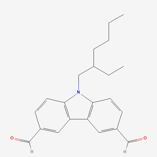 9-(2-乙基己基)咔唑-3,6-二甲醛、169051-20-1 CAS查询、9-(2-乙基己基)咔唑-3,6-二甲醛物化性质