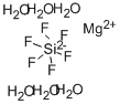 Magnesium fluorosilicate hexahydrate