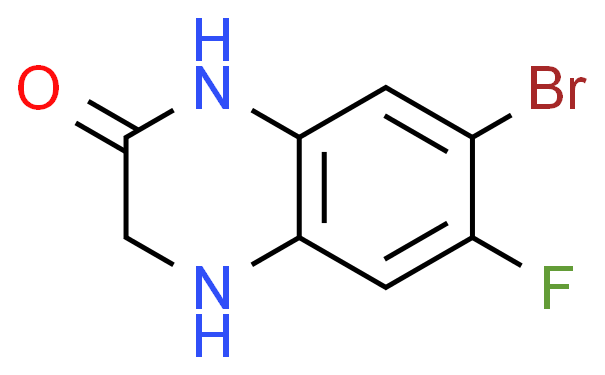 6-氟-7-溴-3,4-二氢喹喔啉-2(1H)-酮、170098-97-2 CAS查询、6-氟-7-溴-3,4-二氢喹喔啉-2(1H)-酮物化性质