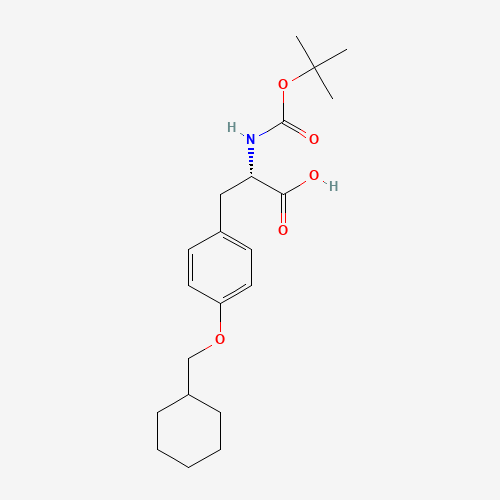 (S)-2-((叔丁氧羰基)氨基)-3-(4-(环己基甲氧基)苯基)丙酸