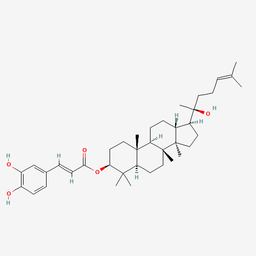 (3BETA)-达马-24-烯-3,20-二醇 3-[3-(3,4-二羟基苯基)-2-丙烯酸酯]、171438-55-4 CAS查询、(3BETA)-达马-24-烯-3,20-二醇 3-[3-(3,4