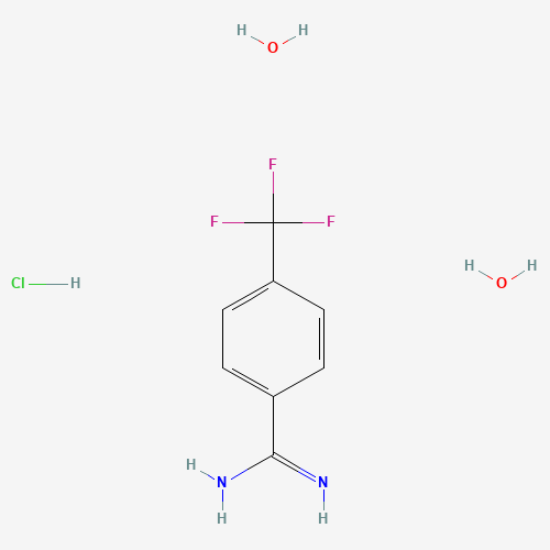 4-三氟甲基苯-1-甲脒盐酸盐二水合物