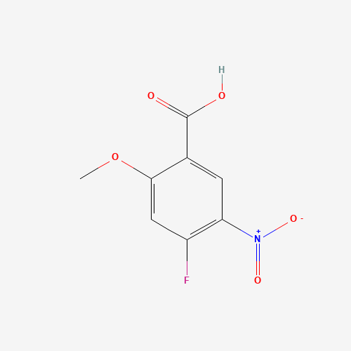 4-Fluoro-2-methoxy-5-nitrobenzoic acid,250mg