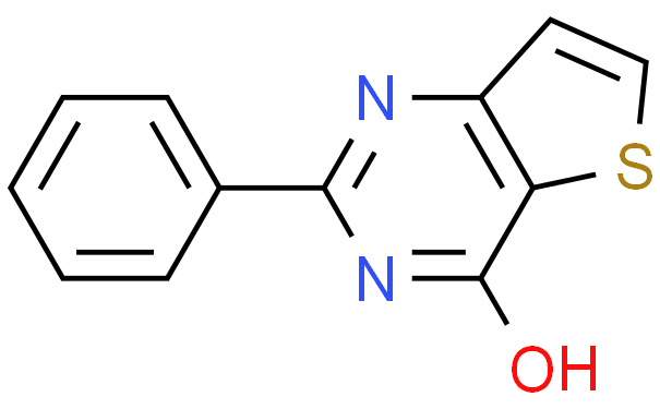 2-苯基噻吩并[3,2-D]嘧啶-4-醇、18678-14-3 CAS查询、2-苯基噻吩并[3,2-D]嘧啶-4-醇物化性质
