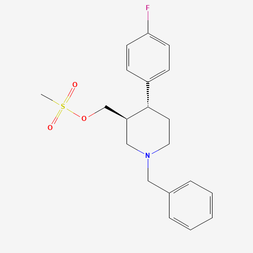 trans 1-Benzyl-4-(4-fluorophenyl)-3-methylsulfonatepiperidine、201855-71-2 CAS查询、trans 1-Benzyl-4-(4-