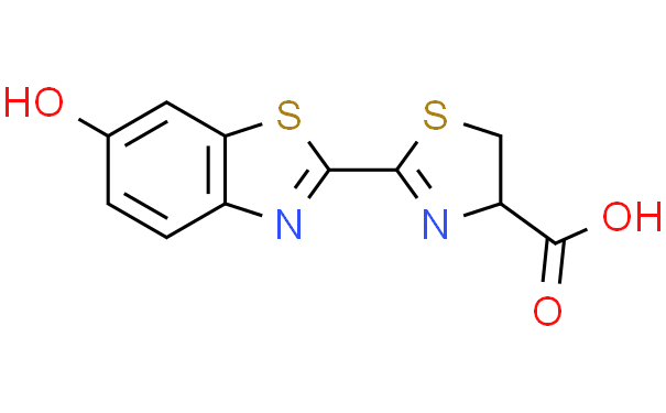 4,5-二氢-2-(6-羟基-2-苯并噻唑)-4-噻唑羧酸、20240-21-5 CAS查询、4,5-二氢-2-(6-羟基-2-苯并噻唑)-4-噻唑羧酸物化性质