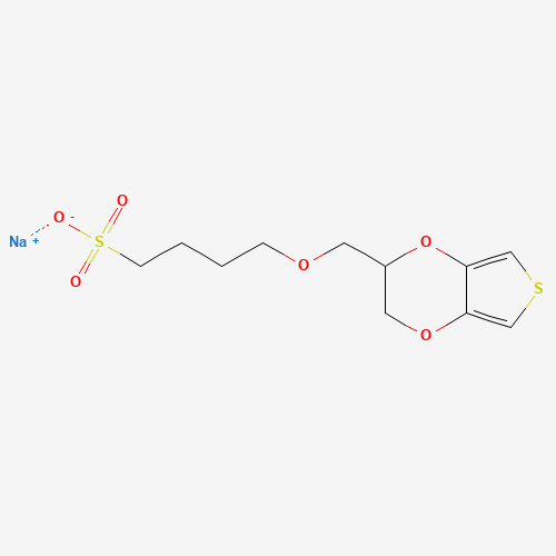 Sodium 4-((2,3-dihydrothieno[3,4-b][1,4]-dioxin-2-yl)methoxy)butane-1-sulfonate