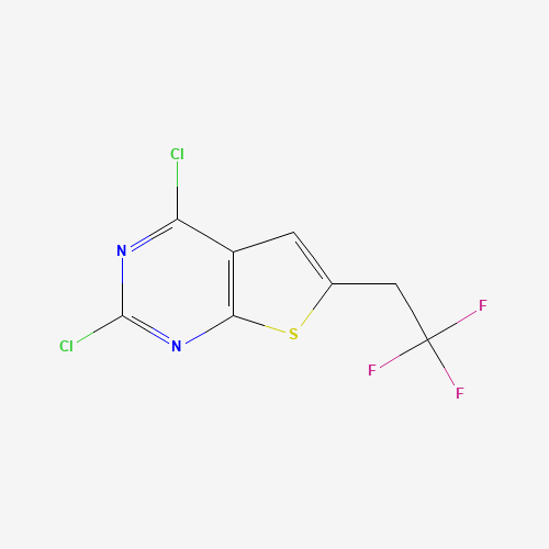 2,4-二氯-6-(2,2,2-三氟乙基)噻吩并[2,3-d]嘧啶