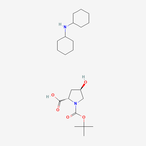 BOC-反式-4-羟基-L-脯氨酸二环己胺盐、21157-12-0 CAS查询、BOC-反式-4-羟基-L-脯氨酸二环己胺盐物化性质