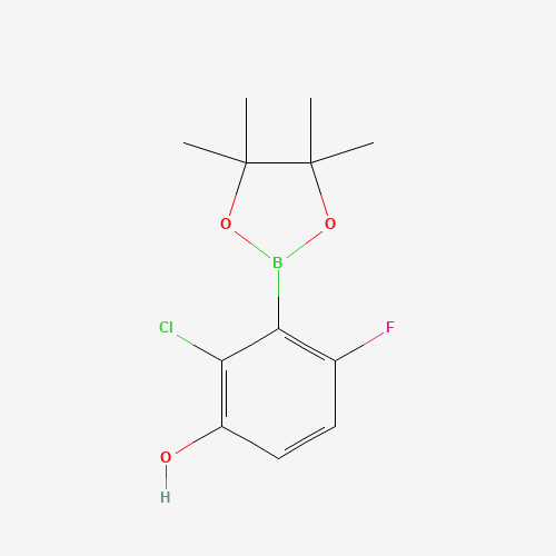 2-氯-4-氟-3-(硼酸频哪醇酯-2-基)苯酚