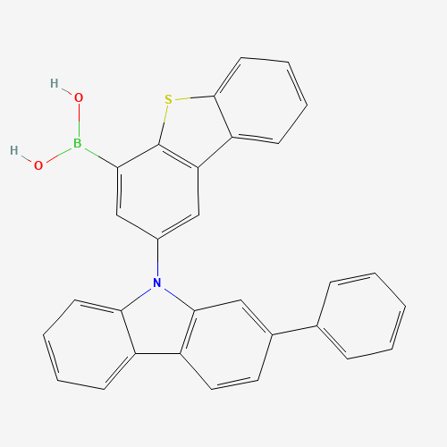 (2-(2-苯基-9H-咔唑-9-基)二苯并[b,d]噻吩-4-基)硼酸