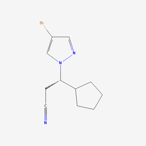 (S)-3-(4-溴-1H-吡唑-1-基)-3-环戊基丙腈